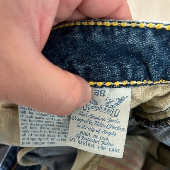 Classic Blue Denim Jeans - Picture 12 of 15